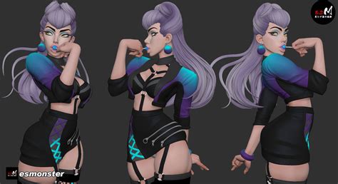 kda evelynn|kda evelynn model.